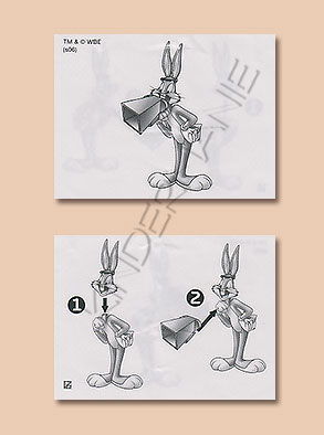 Stavebný návod - Bugs Bunny (06)